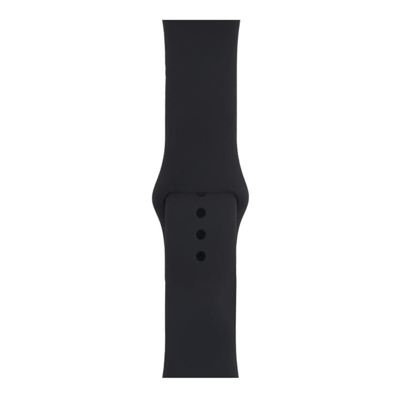 Силиконовый сменный ремешок для Apple Watch Band 44 мм, 40 мм, 42 мм, 38 мм, резиновый ремень, ремешок для часов, браслет, аксессуары для iwatch 1, 2, 3, 4, 5, 6