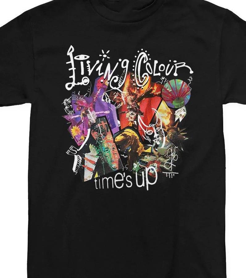 Living Colour Band ee Shirt Men Women All Size S to 5XL LI1478 Unisex T-Shirt