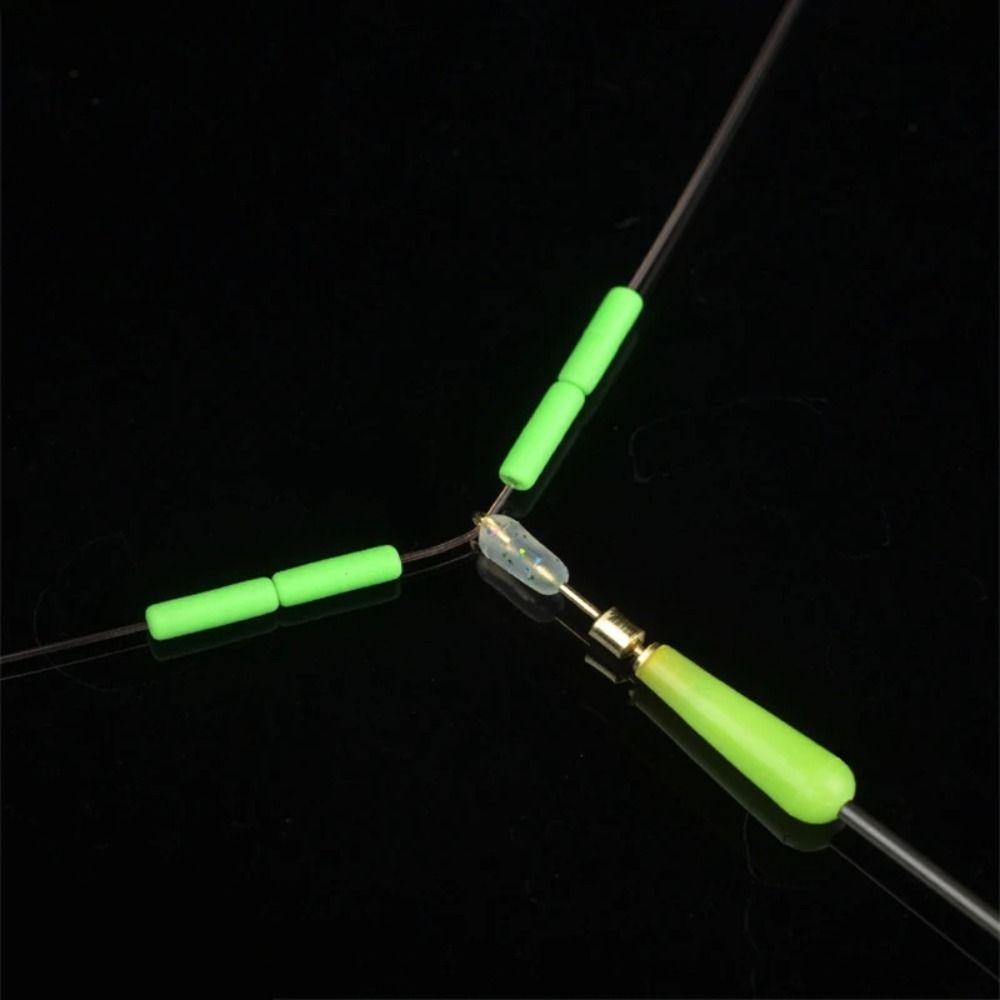 20 шт. Силиконовые поплавки для рыбалки Сиденье Медная Головка Зажим-Соединитель для Подлеска Морская Лодка