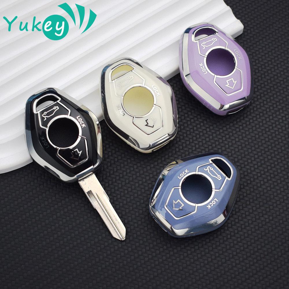 Защитный чехол для ключей из ТПУ с 3 кнопками, чехол для BMW 7 серии X3 X5 Z3 Z4 3 5 E38 E39 E46 E83 M5 325i