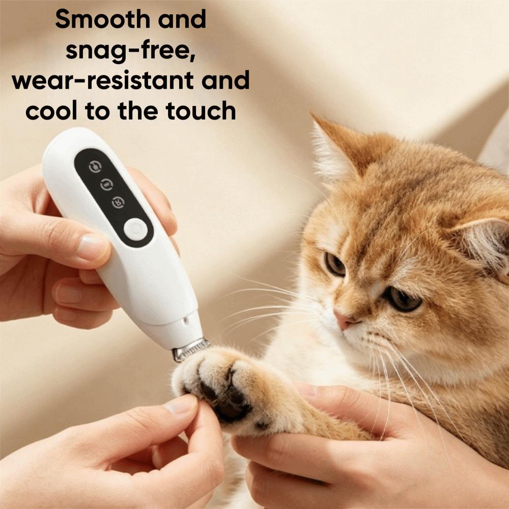 ABS Pet Hair Clipper Rechargeable Pet Paw Trimmer New Pet Grooming Shaver  Ear Hair Trimming