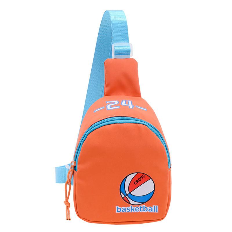 Trendy Cartoon Kids Backpack Stylish Canvas Crossbody Bag For Boys And Girls