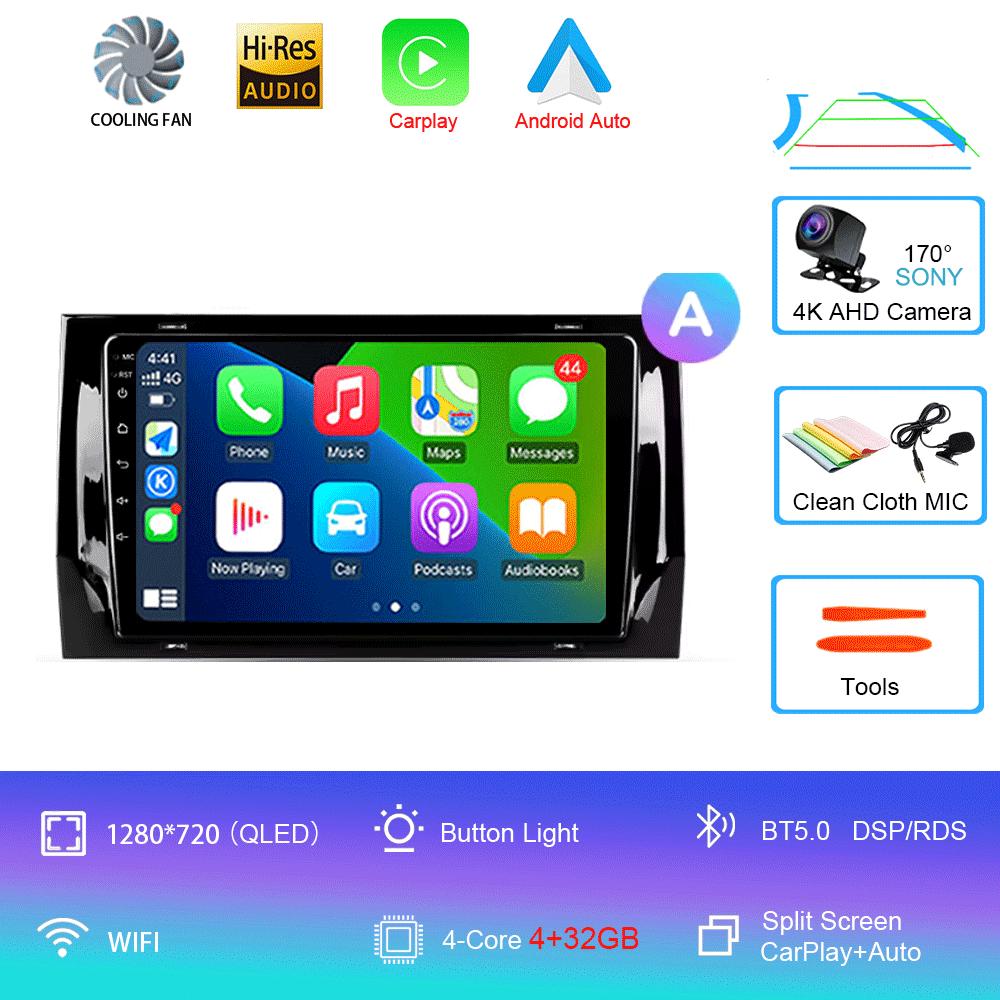 Автомобильный радиоприемник Android 14 для Skoda Kodiaq 2016–2021 Karoq NU7 2017–2021, мультимедийный видеоплеер, навигация, стерео GPS Andro