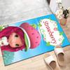 1pc Strawberry Princess5 Design Printed Area Rug Carpet for Bedroom Living Room Home Decor Rugs Mat Non Slip Mat Rug for Bedside