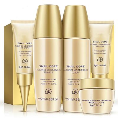 Набор для ухода за кожей лица с экстрактом улитки, 5 предметов