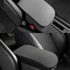 Raksonic Автомобильный подлокотник Центральная консоль Подставка для рук Пена с памятью Снижает Легко Подходит для водителя и пассажира Серый Ящик, Накладка, Подушка, Подушка, Усталость,