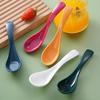 Plastic Soup Spoon Long Handle Household Restaurant Hotel Commercial Spoon Dumplings Porridge Bar Kitchen Cutlery 1pcs