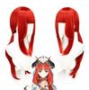 Anime 80cm Nilou Cosplay Wig Genshin Impact Nilou Cosplay 100cm Long Heat Resistant Hair Woman Nilou Doll Party