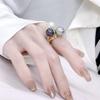 Французская мода барокко ретро жемчужное кольцо женское нишевое дизайн легкое роскошное высококлассное темпераментное кольцо на указательный палец