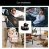 Автомобильная подвеска Маленькая утка Призрак Тема Качели Авто Зеркало заднего вида Подвесные украшения Украшения для интерьера Аксессуары для девочек