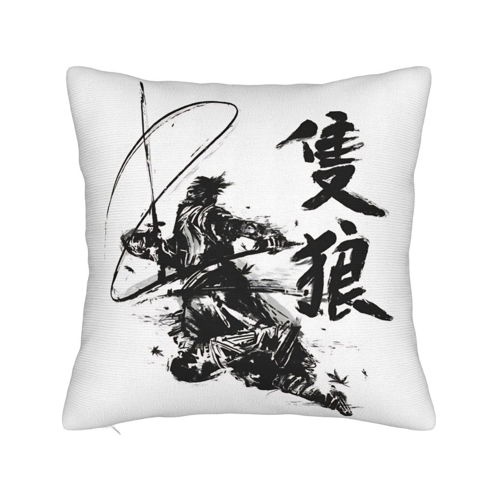 Sekiro Shadows Die Twice Японская Наволочка Смешная Наволочка Для Дивана Кушетки Кровати Гостиной Уютная Наволочка На Подушку День Рождения