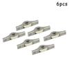 6pcs Window Pulley Wardrobe Drawer Sliding Roller Cabinet Casement Pulley Nylon Wheel  Cupboard Sliding Door Roller Hardware