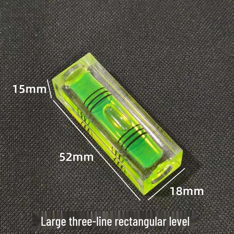 Безрамочный мини-уровень для фоторамок - Квадратный горизонтальный пузырек, 1000 штук, Бесплатная доставка