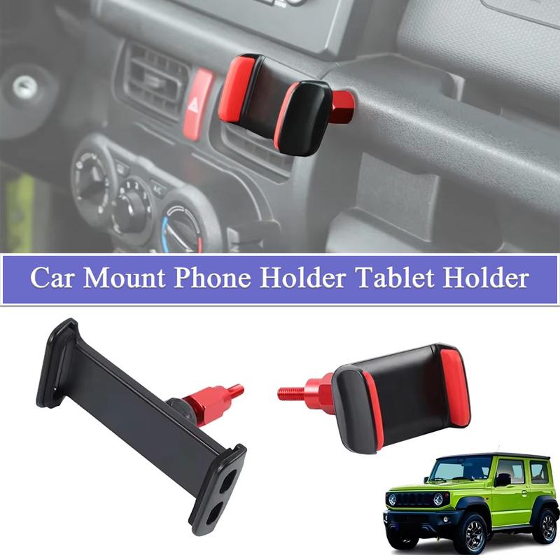Car Mount Phone Holder Tablet Bracket Pad Stand for Suzuki Jimny JB74 JB64 JB43 - 2024 2025 Interior Accessories
