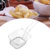 Deep Fry Basket Frying Serving Basket,Portable,Food Strainer,French Fries for Restaurant