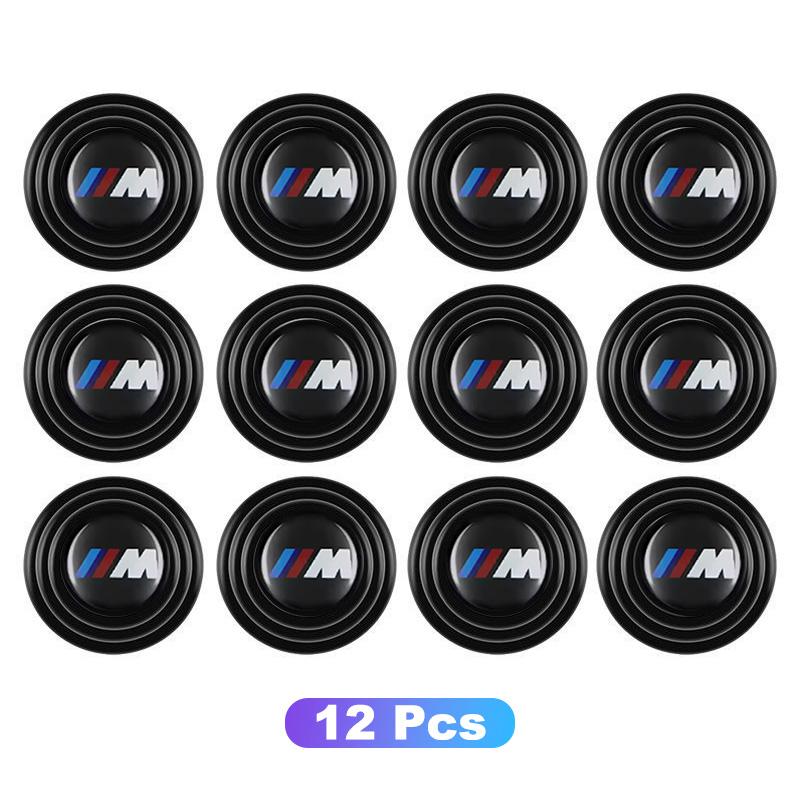 DECW8 Car Door Shock Absorber Pads Buffer Bumper Anti-collision Shock Absorbing Gasket For BMW M E46 E90 E60 F30 F10 E39 E36 F20 G30