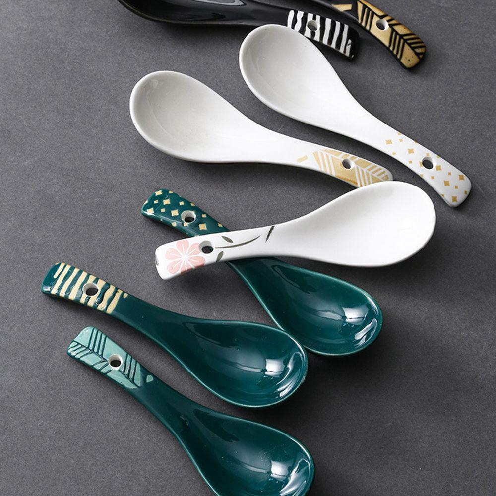 Взрослые Дети Еда Японский Стиль Смешивание Кухонная Утварь Столовая Посуда Ложки Для Супа Столовые Принадлежности