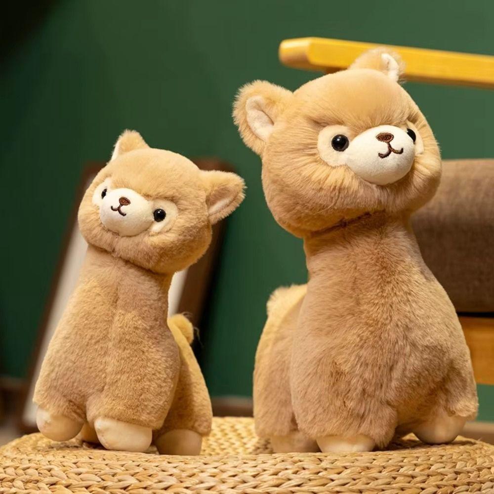 Soft Alpaca Plush Toys PP Cotton Animals Stuffed Toys Creative Plush Llama Dolls  Children's Day