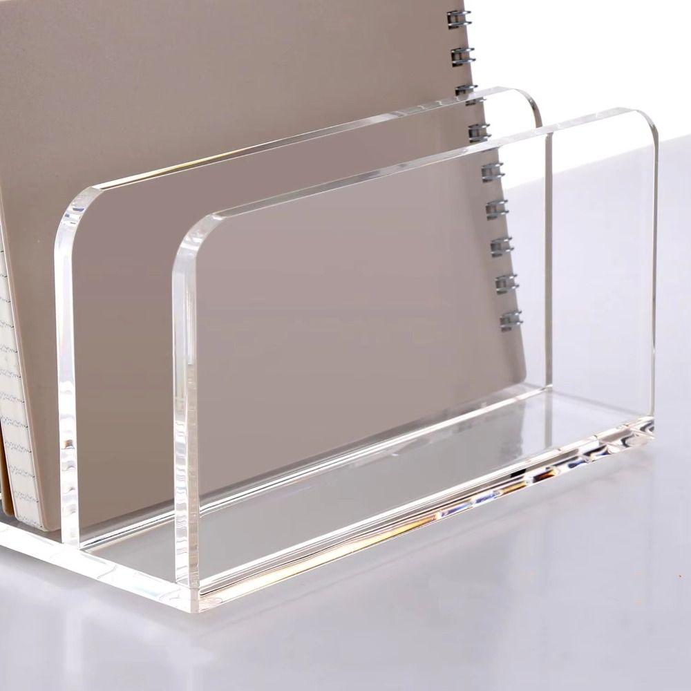 Transparent File Organizer Letter Holder Mail Organizer Desktop Organizer Office Supplies