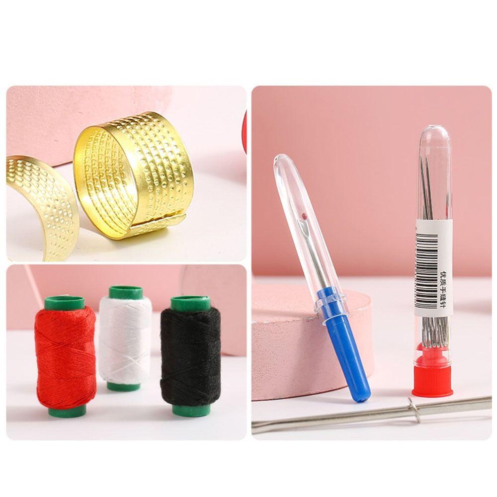 Многоцелевые иглы, нитки, ручные инструменты для ремонта, набор игл и ниток для квилтинга и шитья