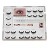 10/12/16/20 Grids Eyelash Display Board Metal Stand Eye Lash Plate  Beauty Salon