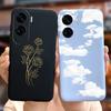Чехол для Honor 90 Lite Роскошный Мультяшный Девочки Подсолнух Расписной Чехол Мягкий Силиконовый Чехол для Телефона Для Honor 90 Pro Honor90 Lite Чехол