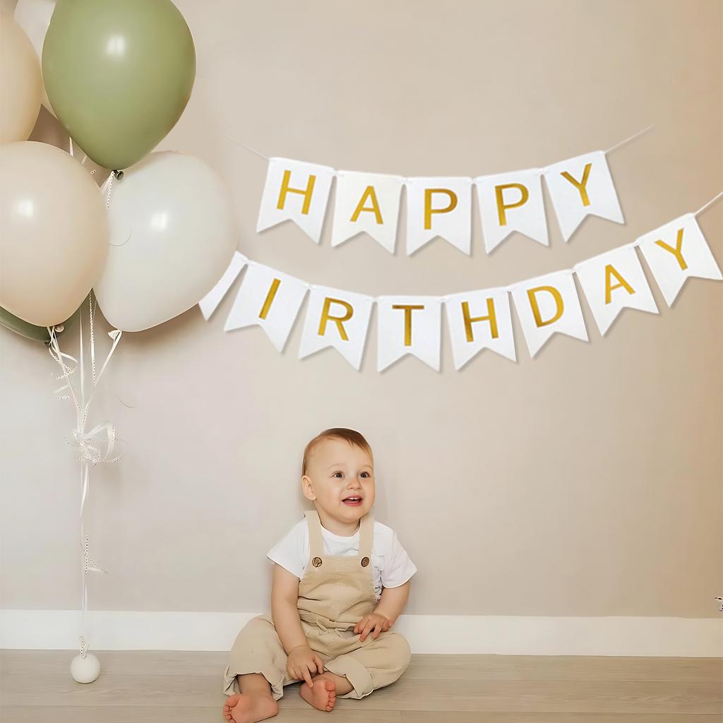 Баннер с днем рождения Знак с днем рождения Украшения с днем рождения Украшения на день рождения для вечеринки по случаю дня рождения