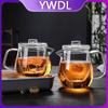 480/650 мл термостойкий чайник со стеклянным ситечком для заваривания чая, заварочный чайник в форме цветка, набор для чая кунг-фу, чайник для чая пуэр улун, чайная утварь