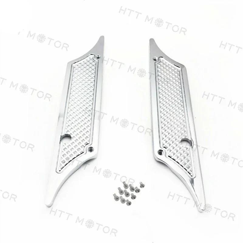 Edge CNC Cut Black Hard Bag Latch Cover For Harley Davidson Touring 1993-2013 Motorcycle Parts