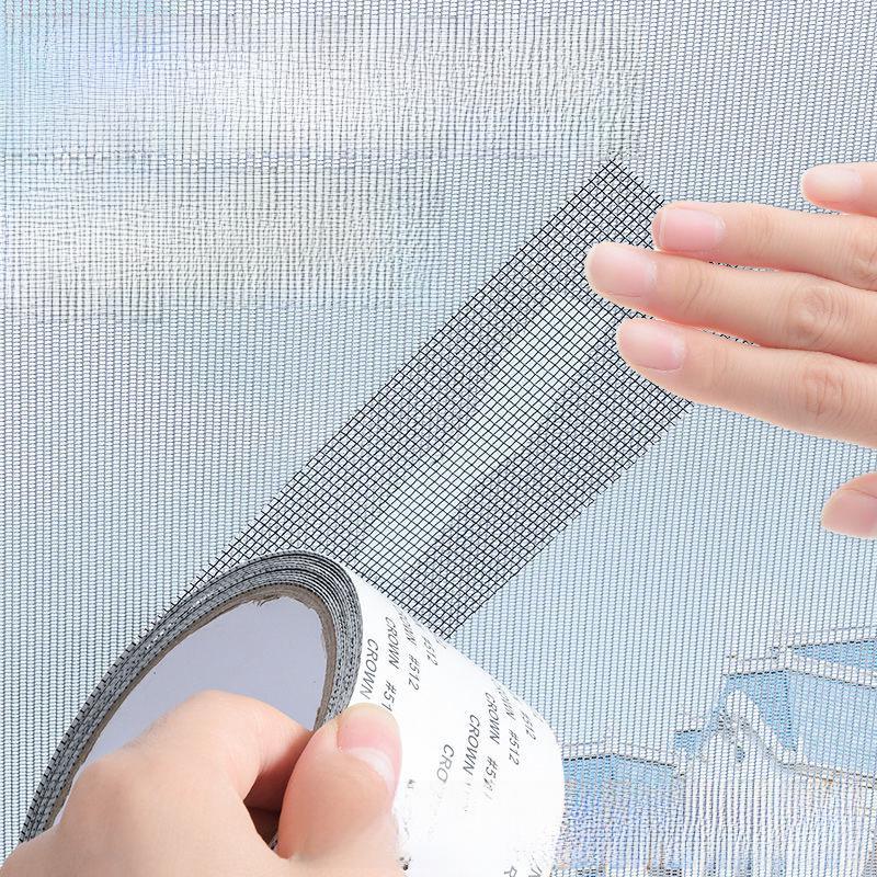 Waterproof Mosquito Net Repair Tape & Velcro Patches for Windows and Doors