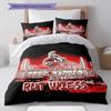 FC Köln Logo Pattern Bedding Home Decoration Birthday Gift ( 1 duvet cover + 2 pillowcase, without core),fan merchandise.