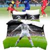 Printing Digital Football Bed Set Single Double King Duvet Cover Pillowcase