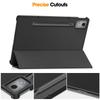 Tablet Case For Lenovo Xiaoxin Pad Pro 12.7 TB375FC Tri-Fold Stand Sleep Case