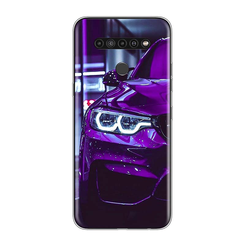 Cool Sports Car For LG V60 V50S V50 G8X G8S G8 G7 ThinQ 5G K61 K51S K41S K30 K20 Q60 Q9 Soft Phone Case