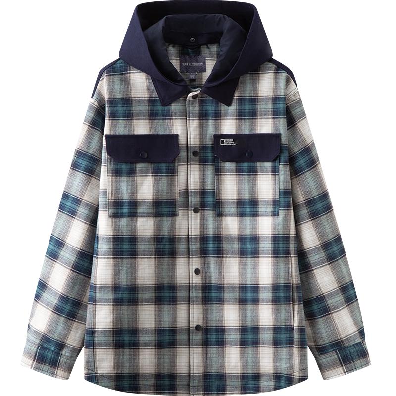 Semir Men's 2025 Spring Geographic Series Plaid Jacket