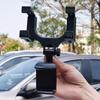 Вращение на 360° Держатель для телефона в автомобиль Крепление на зеркало заднего вида Кронштейн Поддержка навигации GPS Подставка-клипса для мобильного телефона Держатель для мобильного телефона