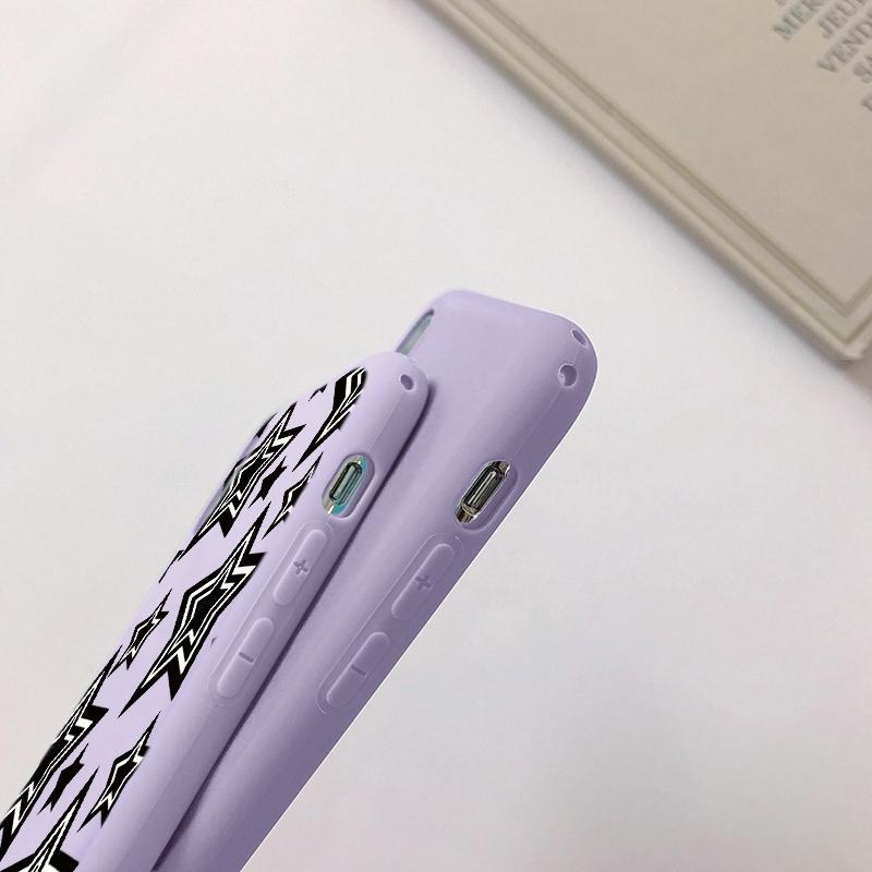 Мягкий силиконовый чехол с классным принтом звезд для Samsung A55 A35 M35 S24 Xiaomi Redmi Note 13 Pro 14 Poco C65 iPhone Huawei Honor Realme Camera Противоударный чехол
