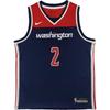 X NBA Collaboration Jersey Washington Wizards Swingman Fan Edition Fashion Soft Comfortable Simple Basketball Kids Jerseys 9Z2B7BZ3P-WALL