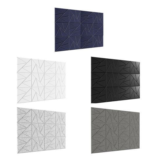 12 шт. звукоизоляционная стеновая панель самоклеящаяся звукопоглощающая высокоплотная толстая акустическая пенная панель шумоподавляющая настенная декоративная плитка