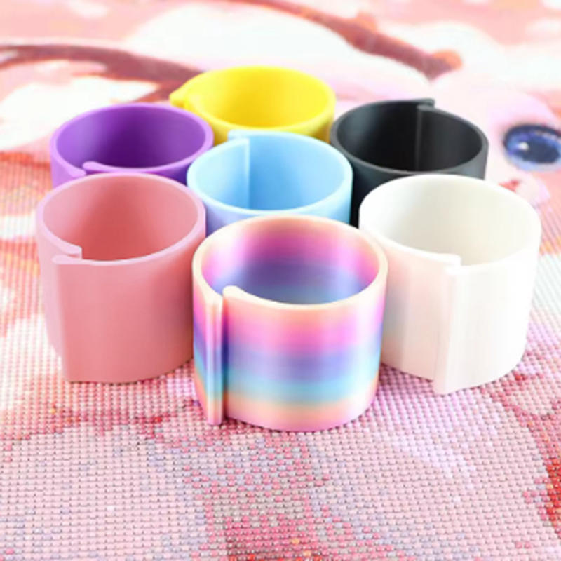 Diamond Painting Canvas Rolls Holder Professional Diamond Art Roller Tool Fixed Scroll Ring Space Saving Reusable Organizer