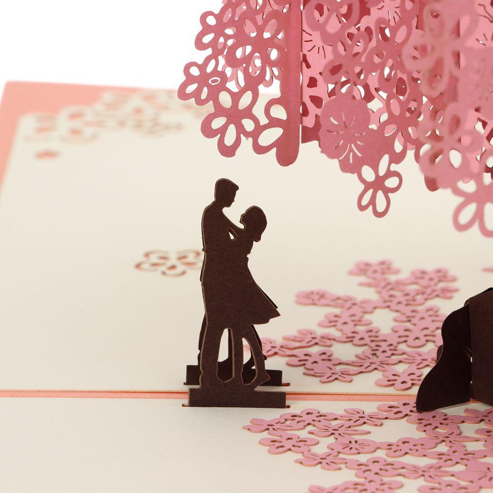 3D для жены и девушки подарок благодарственные открытки поздравительная открытка всплывающая открытка любви свадебное приглашение