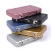 High Quality Aluminum Alloy Mini Suitcase Business Card Box Storage Box Jewelry Case Card Holder