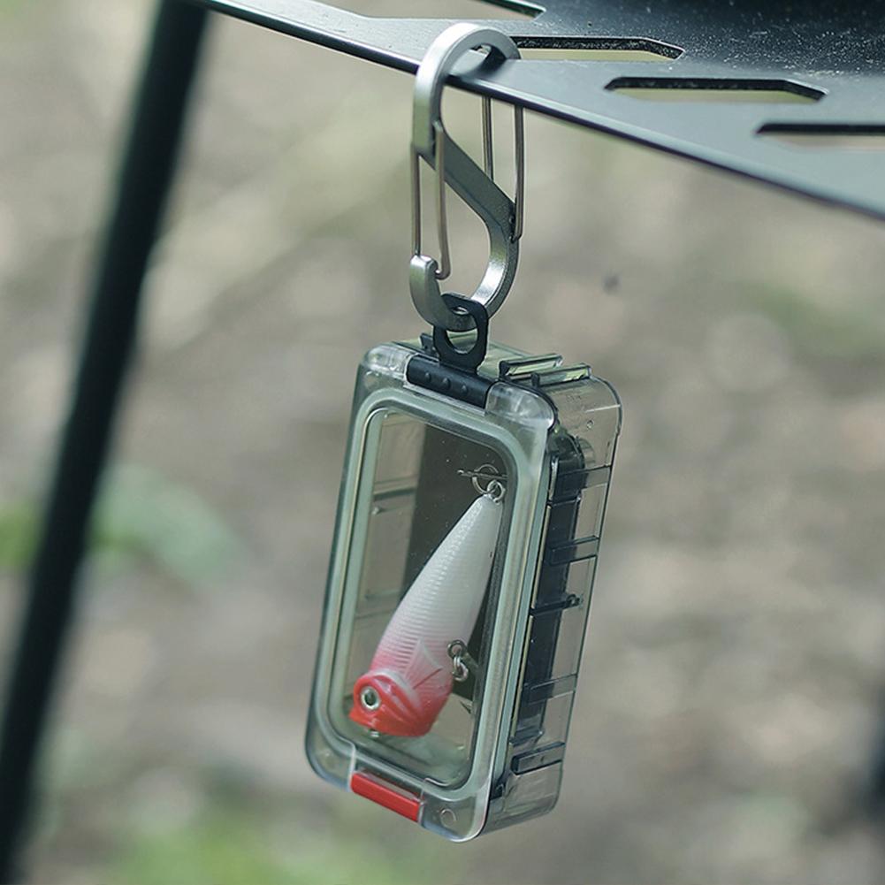 Водонепроницаемый ящик для рыболовных снастей Светящийся кейс для хранения приманок и крючков Расширяемые коробки-органайзеры для инструментов для карповой рыбалки Рыболовные аксессуары