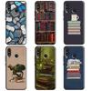 Иллюстрация «Читать книги» Для Huawei Nova 8i 7i 11i 12i 12s 9 10 SE Y90 Y60 Y70 Y72 Y61 Y91 P30 P40 Lite P60 Pro Чехол