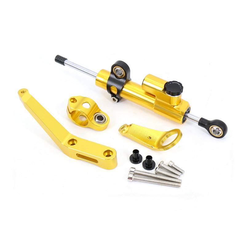 Motorcycle Steering Damper Stabilizer Honda CBR900RR 929RR 954RR Titanium Fork Slider Kit
