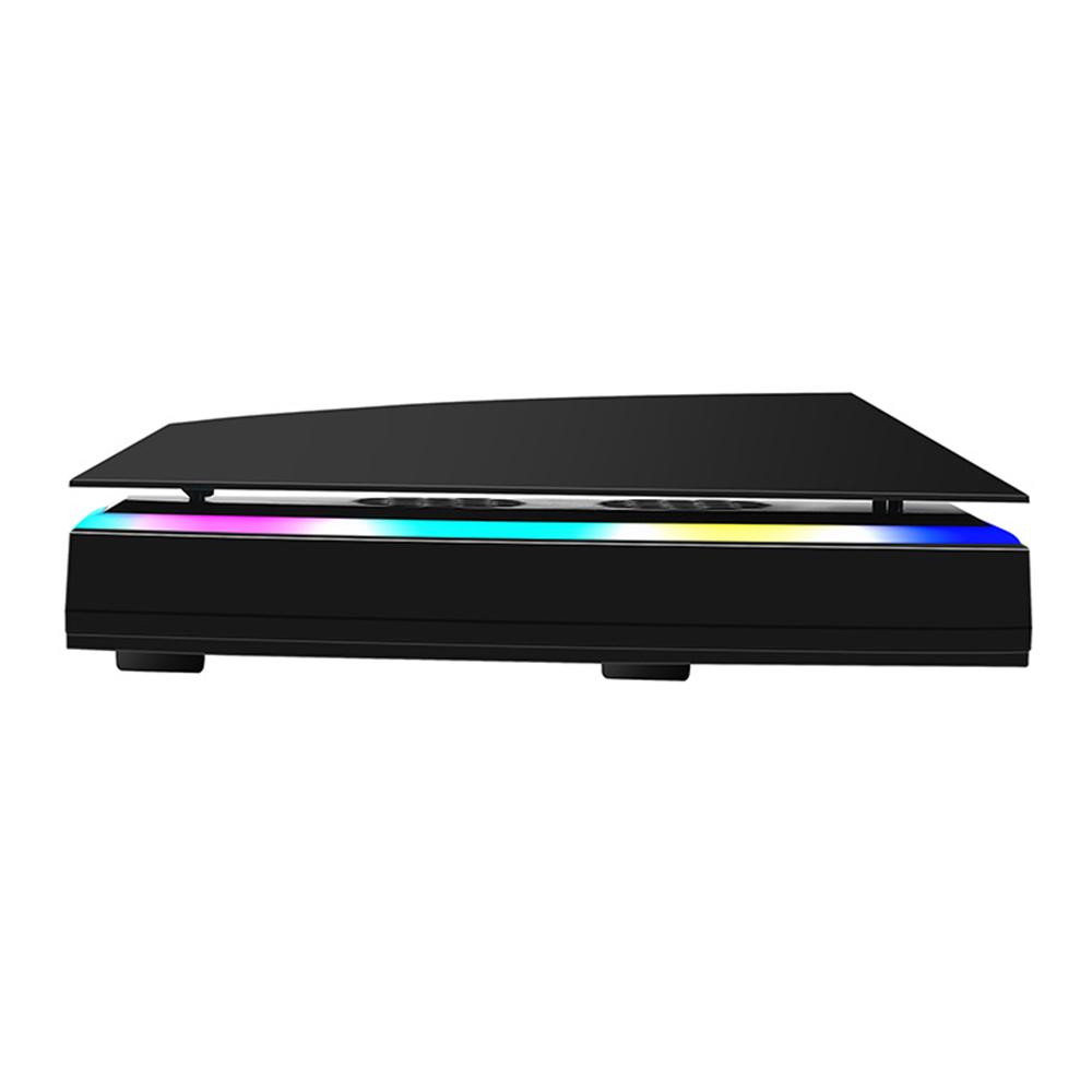 Охлаждающий вентилятор консоли с 3 скоростями ветра, цветной светодиодный светильник для консоли PS5 Disc Edition/Digital Edition