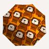 1pc Teddy Bear Print Automatic Open/Close Umbrella, Portable Folding umbrella for Everyday Use yy250826041