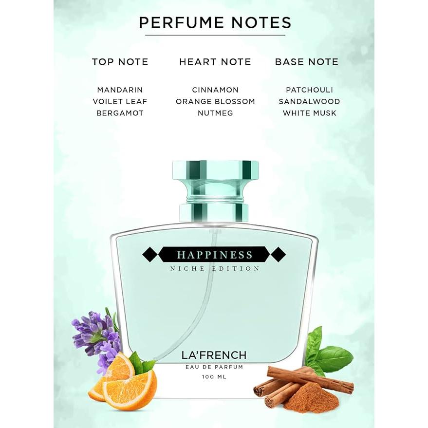 La French Invoke Eau de Parfum - духи унисекс для мужчин и женщин, 100 мл