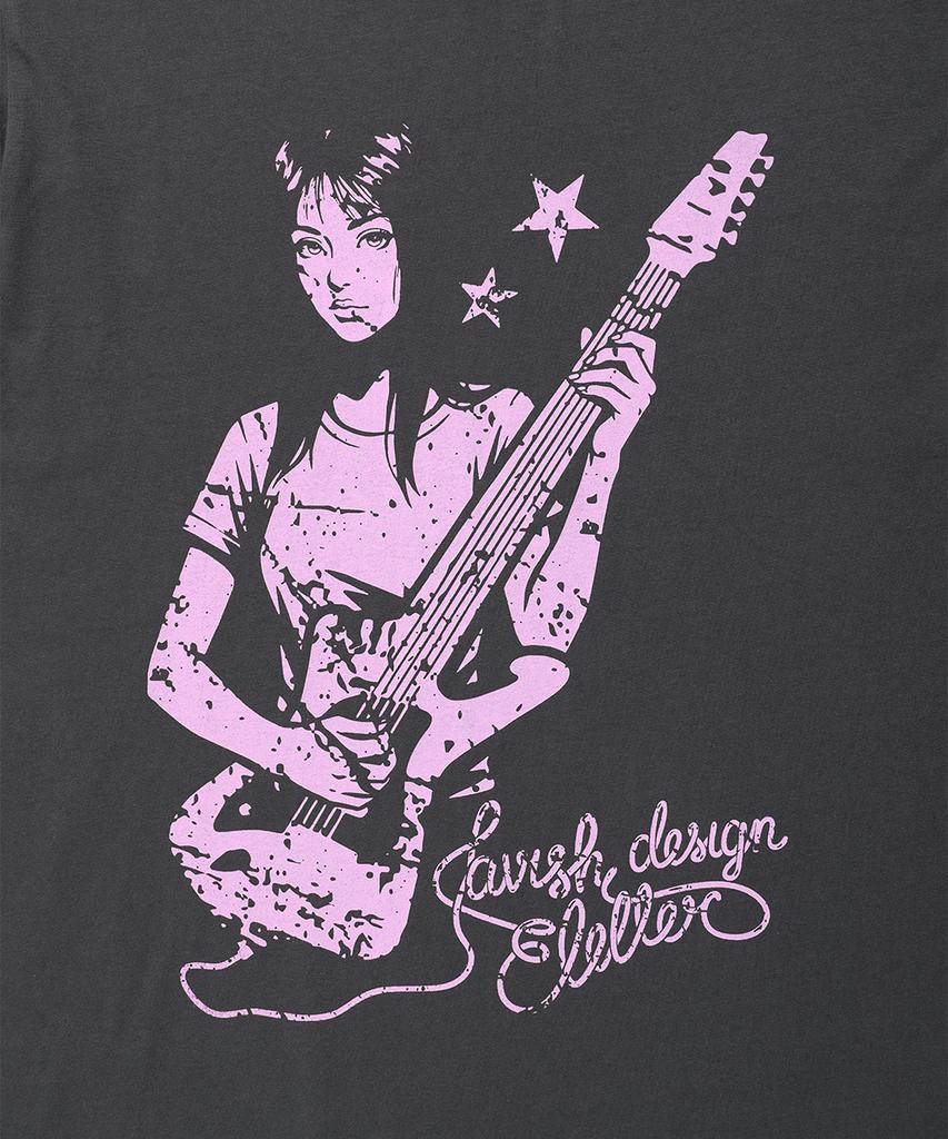 CAVISH Футболка с длинным рукавом Rock Star Угольный(Cv2Gfft560A)