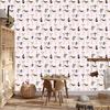 Llama Animals and Cacti Wallpaper for Living Room and Bedroom 50x1000